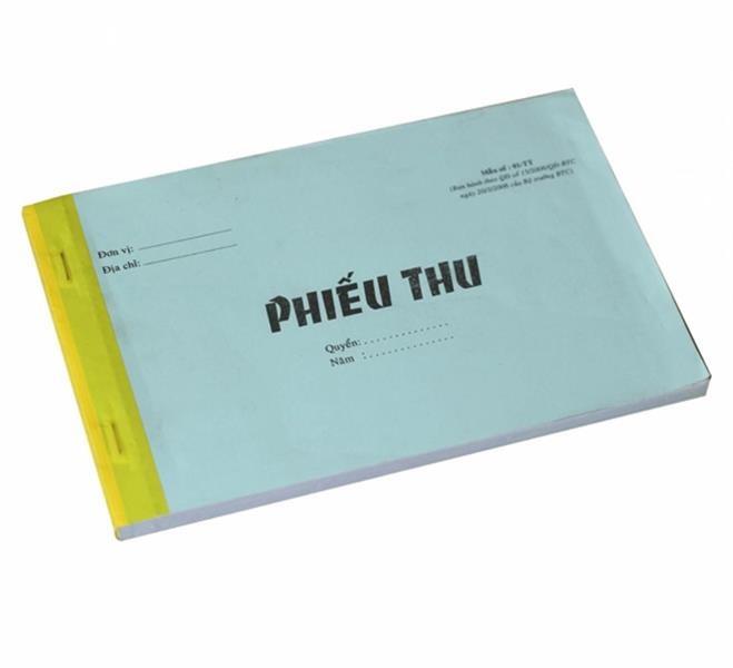 Phiếu thu- Phiếu chi- 3 li&#234;n (150T)